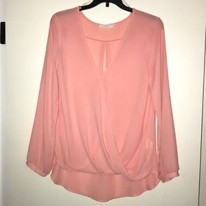 Lush light pink top